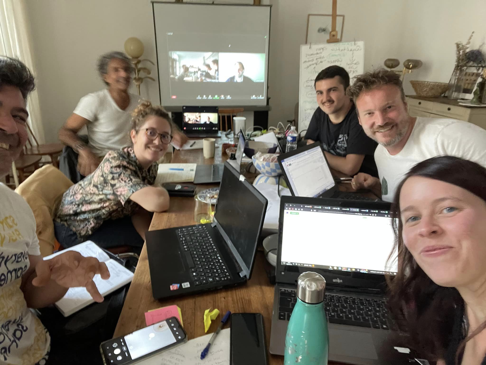 ECOrasmus : transnational project meeting in Marseille (FB post)